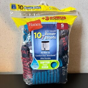 Hanes Boys’Tagless Boxer Briefs